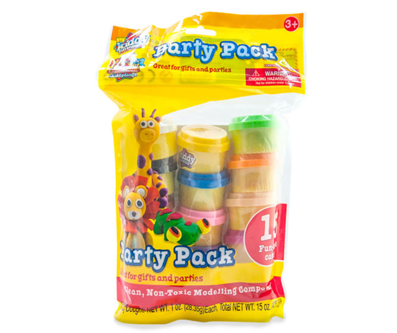 Kiddy Dough Tool Kit for Kids - Party Pack w/ Animal Shapes