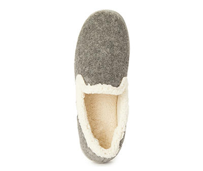 Women's Gray A-Line Slippers