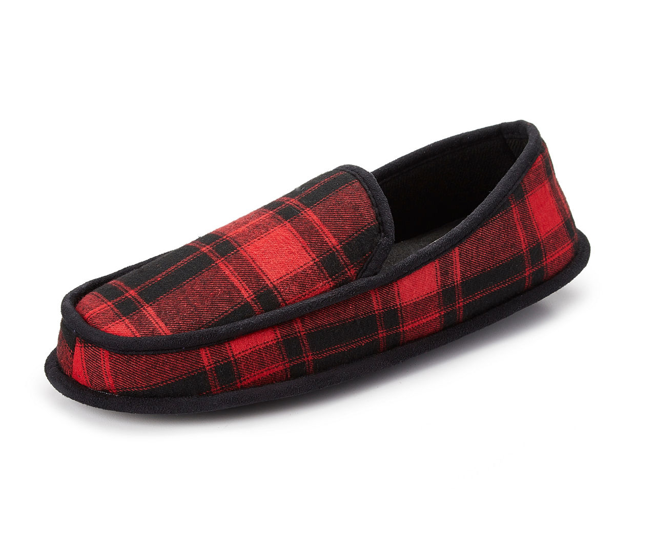 Plaid hot sale moccasin slippers