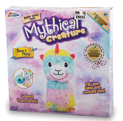 Make Your Own Mythical Creature Llamacorn Sew & Play Set
