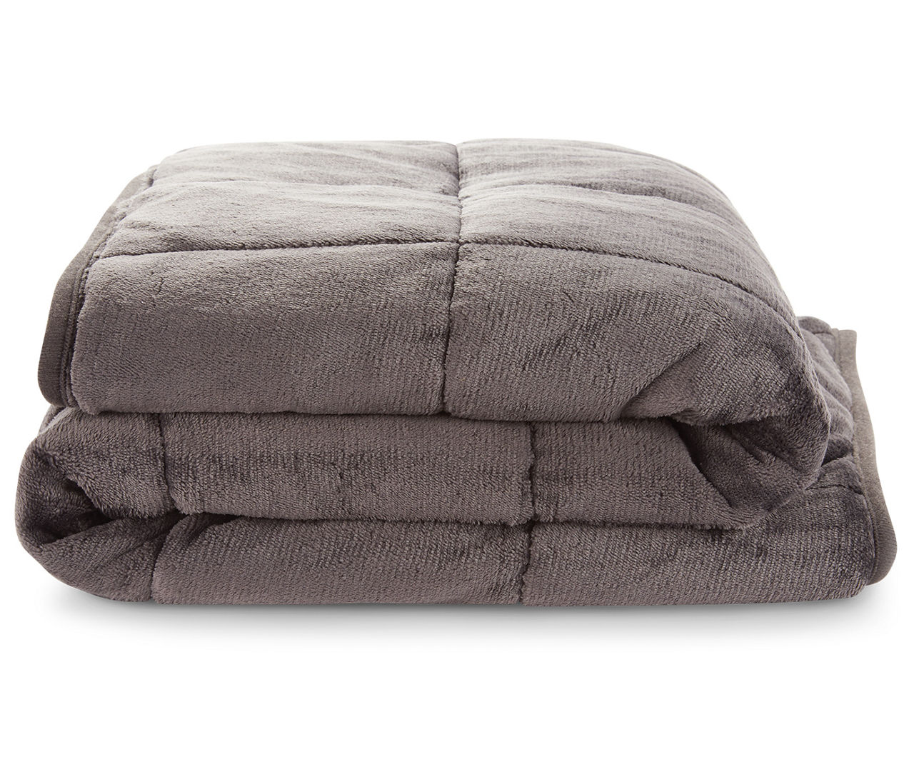 Snuggle Me Gray Weighted Throw Blanket 12 Lbs. Big Lots