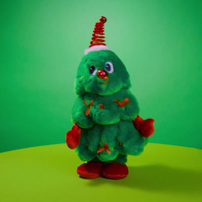 12" Singing Christmas Tree Animated Plush