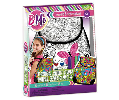 B.Me Design Your Own Mini Backpack Set