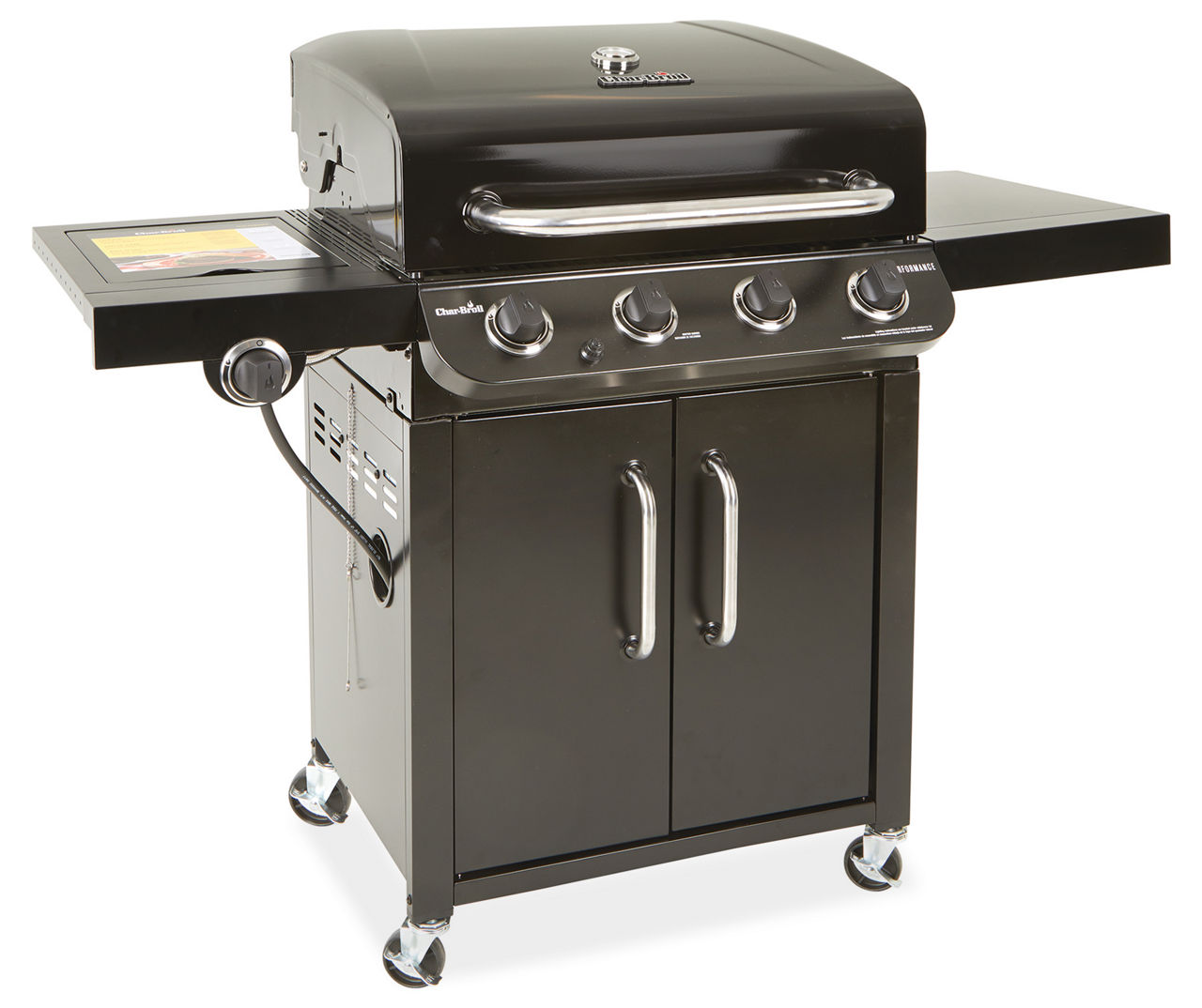 Performance Series 4 Burner 36 000 BTU Gas Grill with 10 000 BTU Side Burner