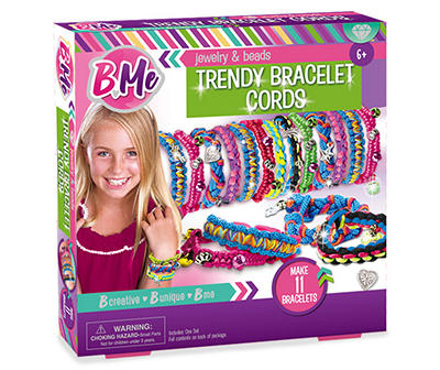 B.Me Trendy Bracelet Cords Jewelry & Beads Set