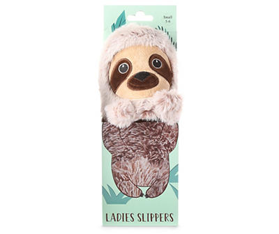 Women's Sloth Critter Slippers