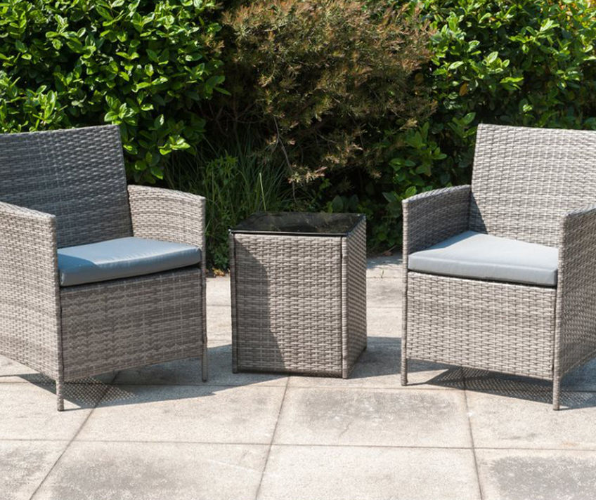 3 piece wicker patio store set big lots