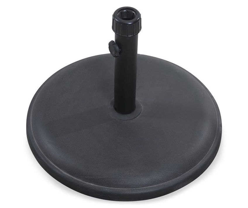 Eileen Black Umbrella Base | Big Lots