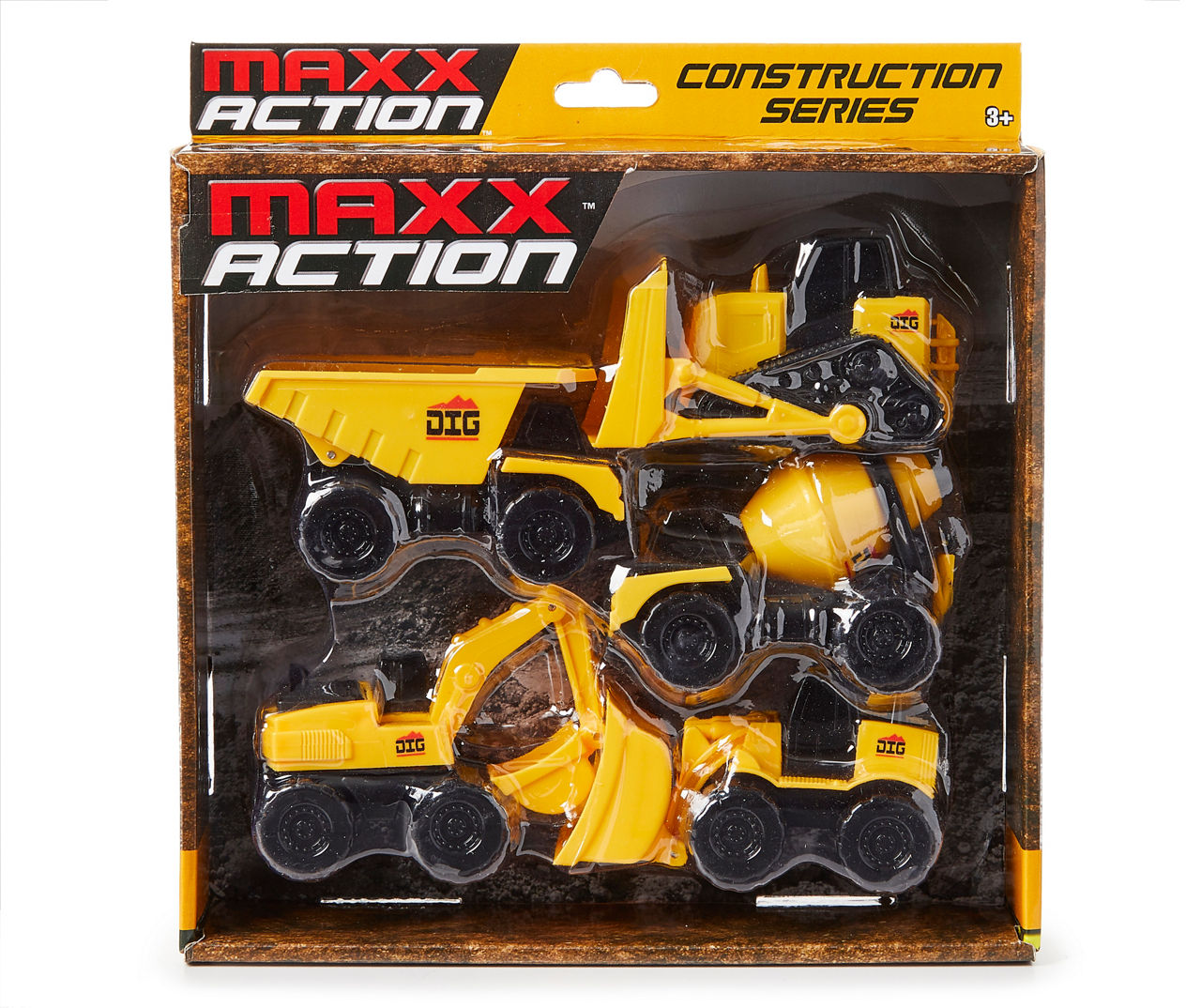 Maxx Action Construction Series Micro Vehicles 5 Piece Set Big Lots