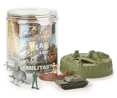 Military 100-Piece Bucket Play Set