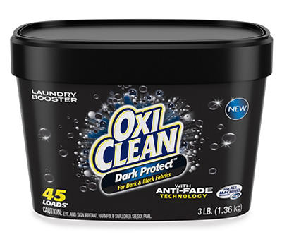 OxiClean Dark Protect Laundry Booster with Anti-Fade Technology 3 lb. Container