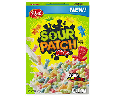 Sour Patch Kids Flavored Cereal, 11 Oz.