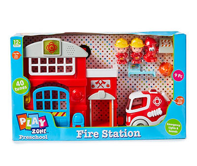 Citi Heroes Fire Station 9-Piece Play Set