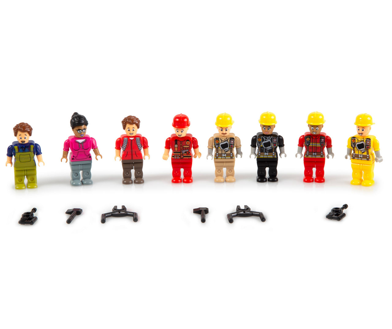 Fire Squadron 16-Piece Figure & Accessory Set