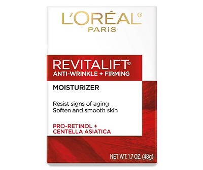 L'Oreal Paris Revitalift Anti-Wrinkle + Firming Day Face Moisturizer, 1.7 oz.