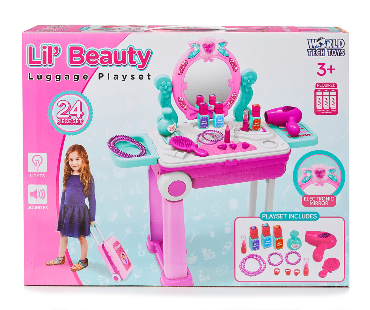 Lil Beauty Mobile Suitcase Playset