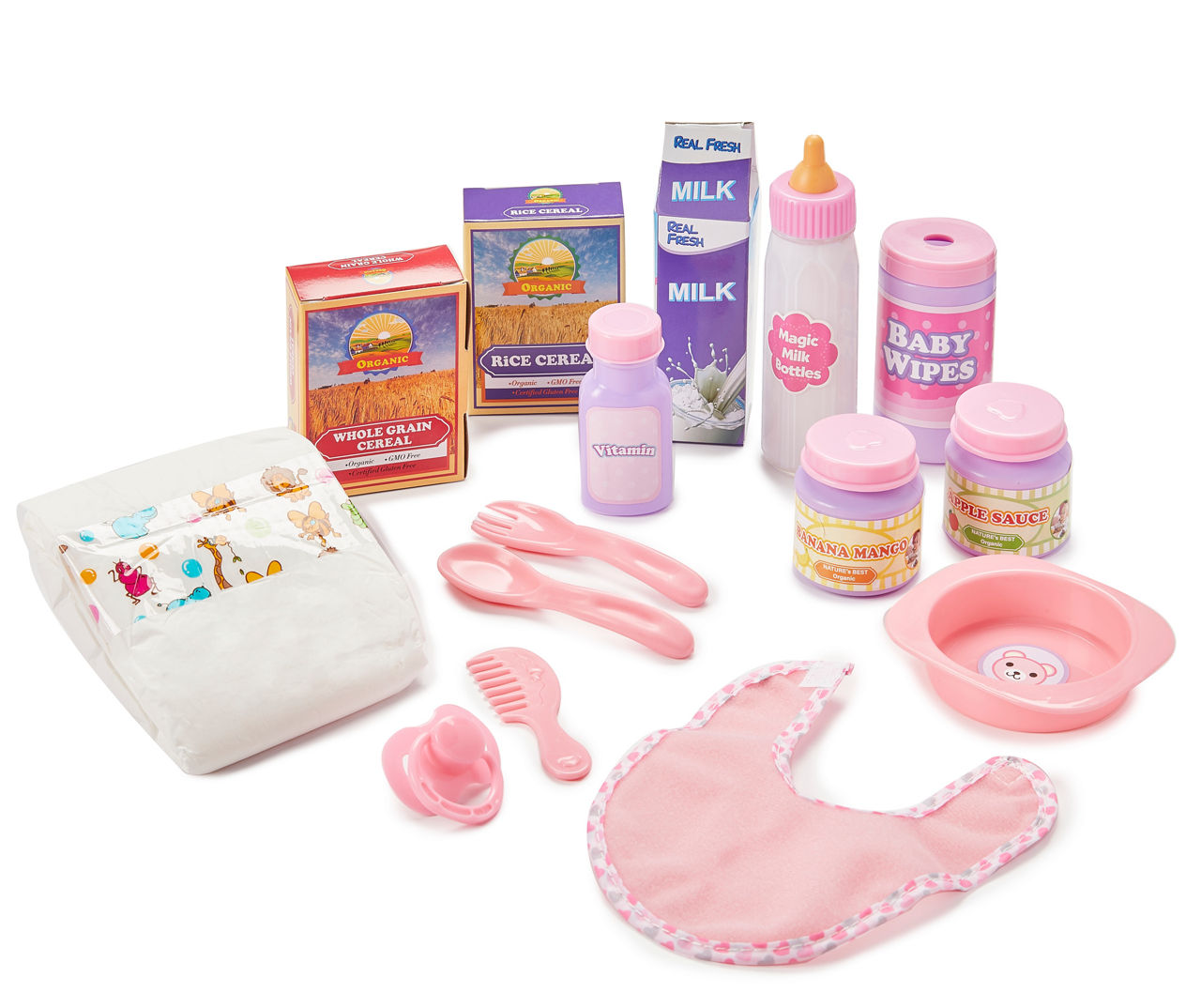 Food for baby store dolls