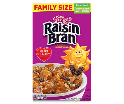 Rasin Bran Family Size Cereal, 24 Oz.