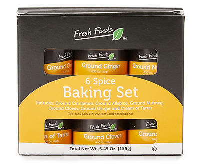 6-Spice Baking Set, 5.45 Oz.