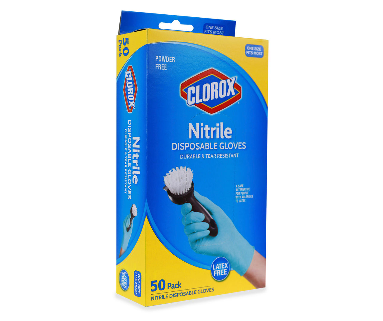 Clorox Disposable Nitrile Gloves, 50Count Big Lots