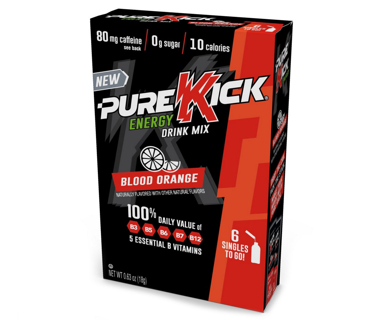 Blood Orange Energy Drink Mix, 6-Pack