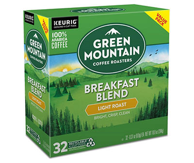 Breakfast Blend Light Roast 32-Pack Brew Cups