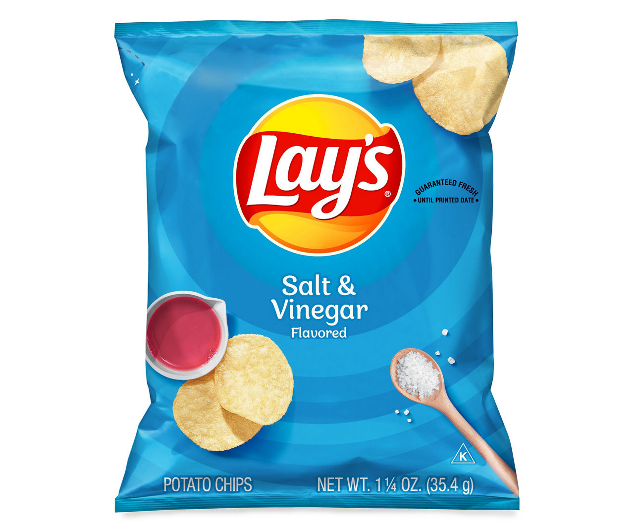 Lay's Lay's Potato Chips Salt & Vinegar Flavored 1.25 Oz | Big Lots