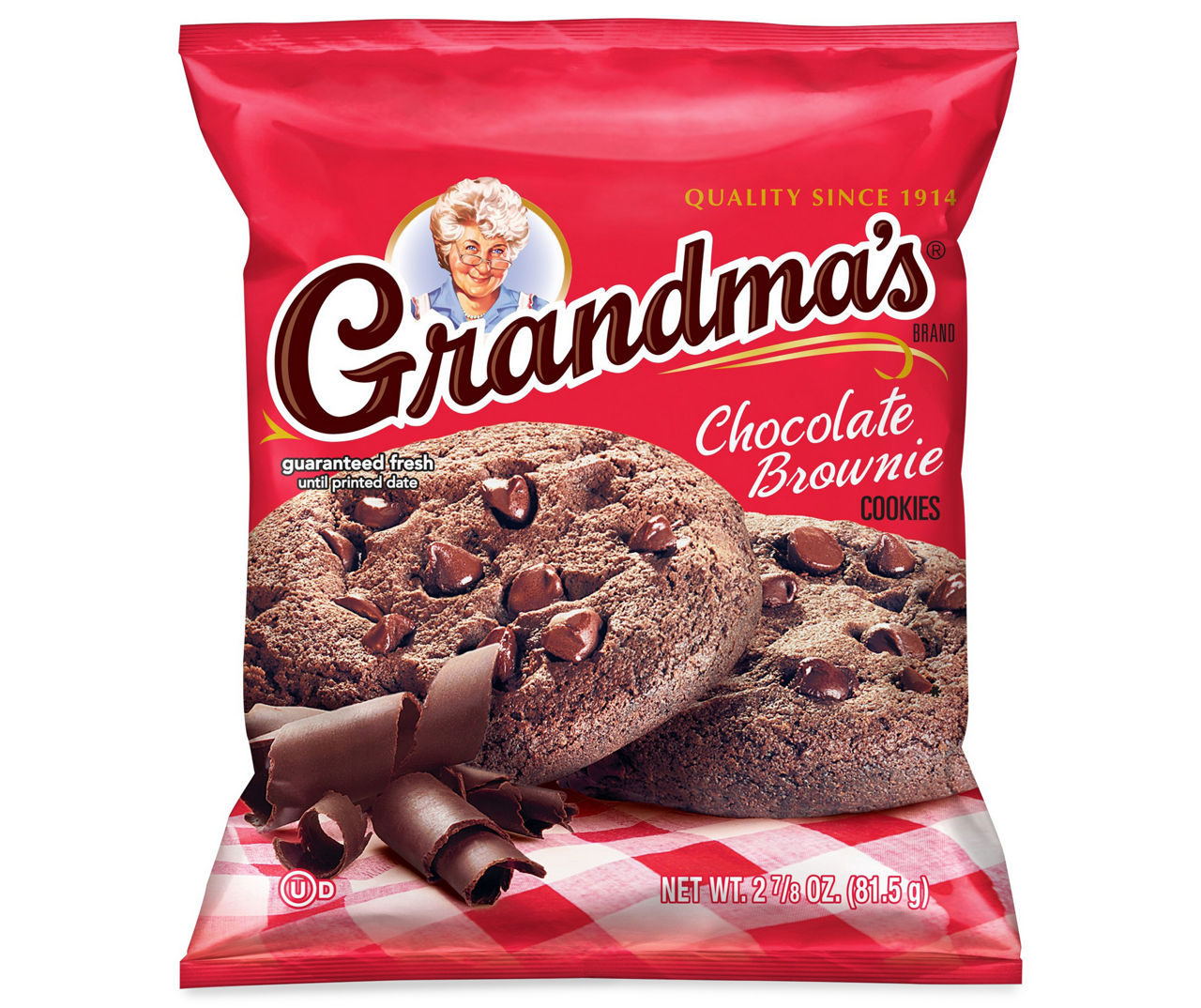 Grandma's Grandma's Cookies Chocolate Brownie Naturally & Artificially ...