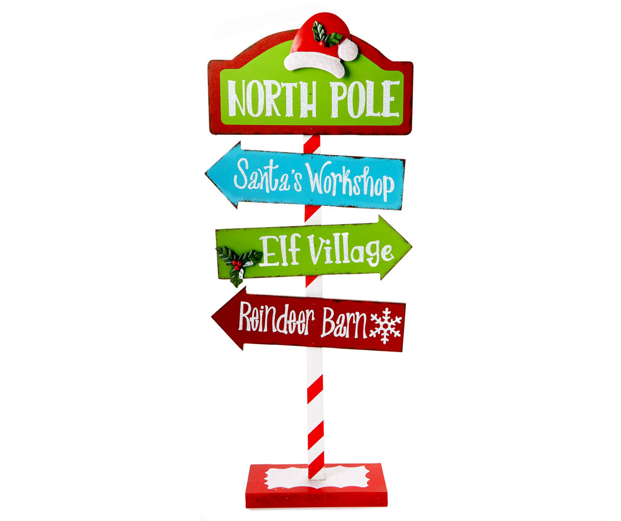 Winter Wonder Lane North Pole Sign | Big Lots