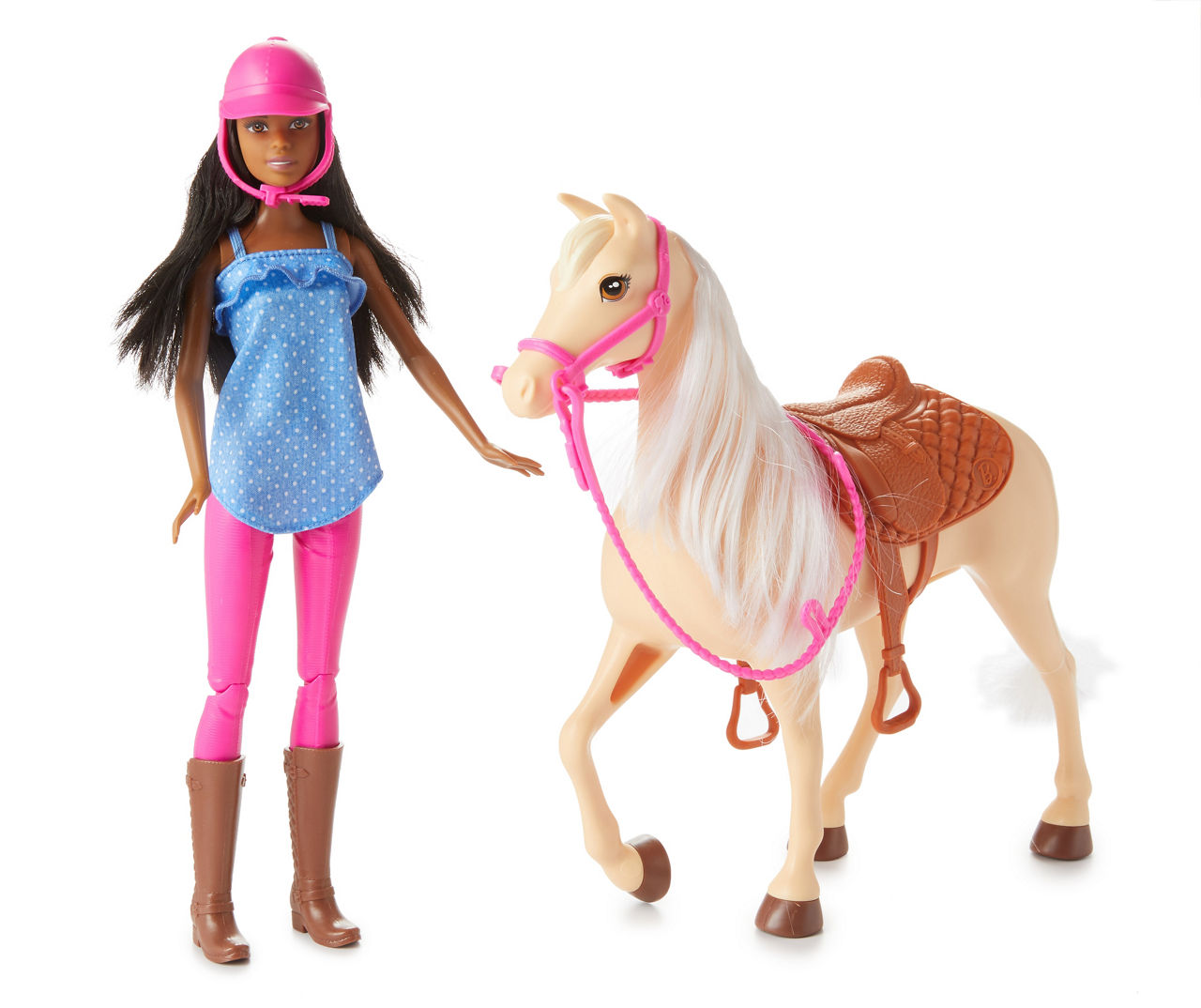 Barbie doll and horse hot sale set