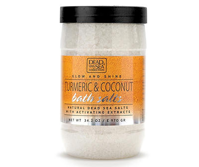 Turmeric & Coconut Bath Salts, 34.2 Oz.