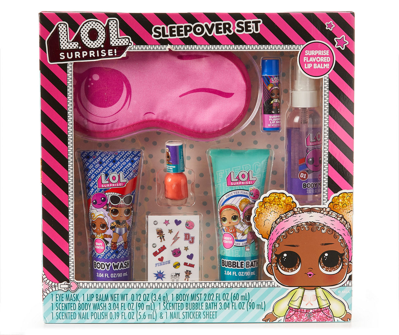 LOL Surprise Sleepover Set 7 Piece Big Lots