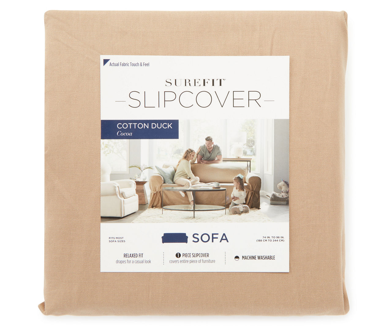 Sure Fit SureFit Cotton Duck Sofa Slipcover Big Lots