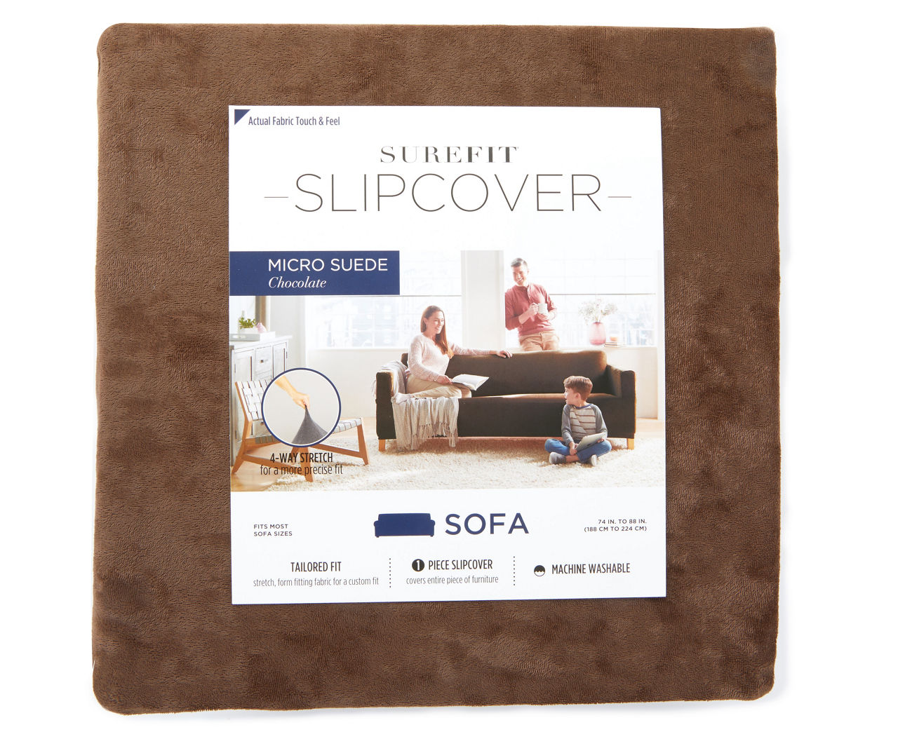 Sure Fit SureFit Micro Suede Stretch Sofa Slipcover Big Lots