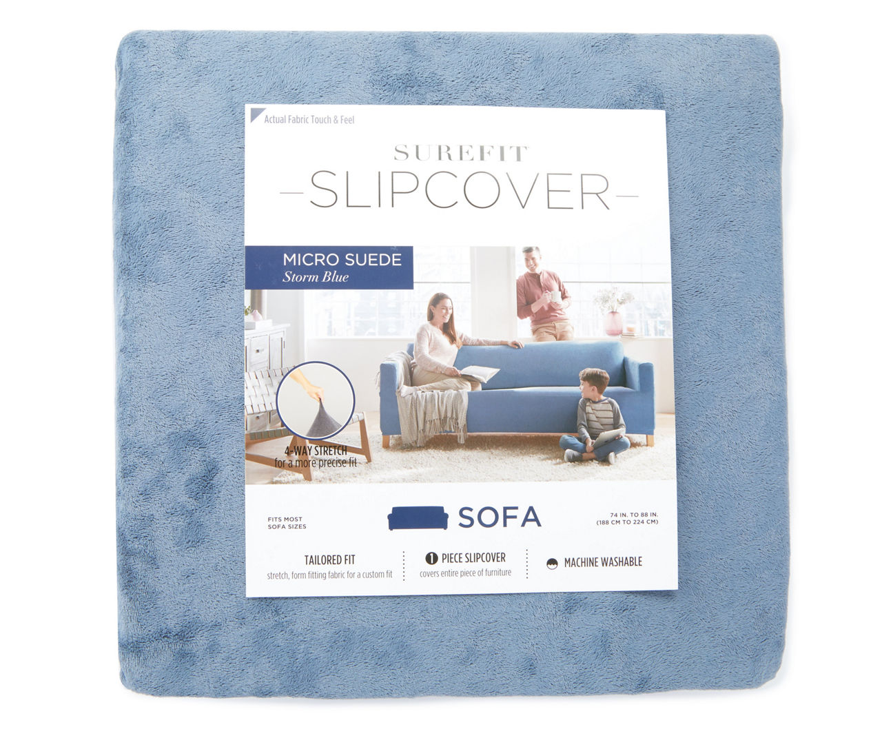 Sure Fit SureFit Micro Suede Stretch Sofa Slipcover Big Lots