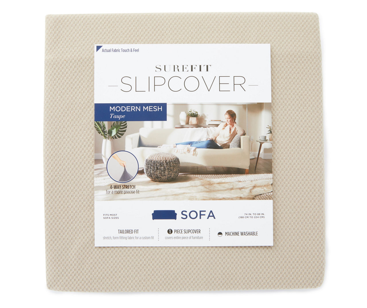 Sure Fit SureFit Modern Mesh Stretch Sofa Slipcover Big Lots