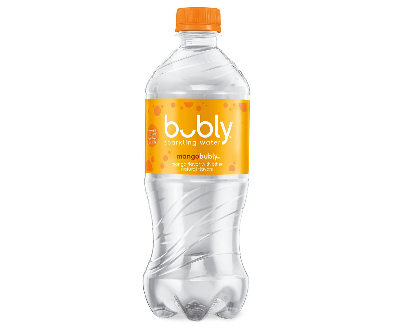 Bubly Bubly Sparkling Water Mango 20 Fluid Ounce Plastic Bottle Big Lots