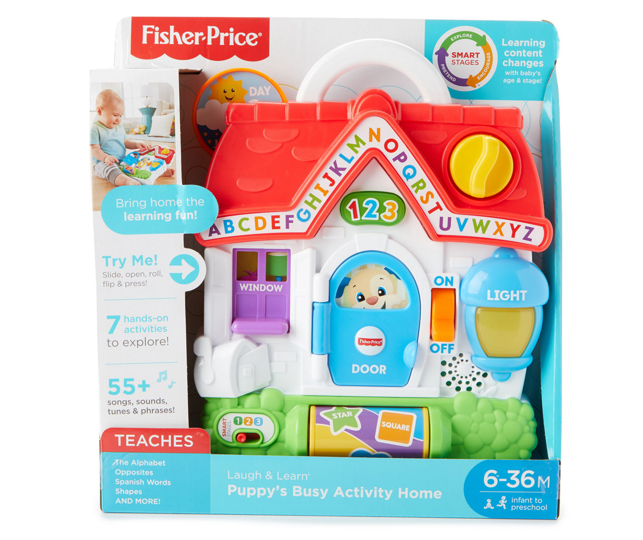 Fisher price cheap puppy activity home