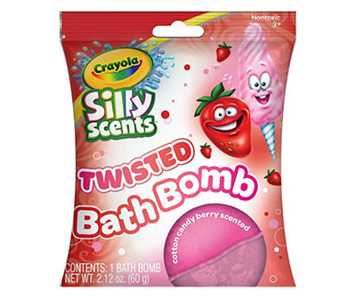 Red Color-Twist Bath Bomb