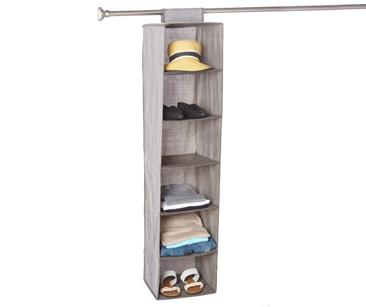 Hanging closet organizers to bring order to your closet