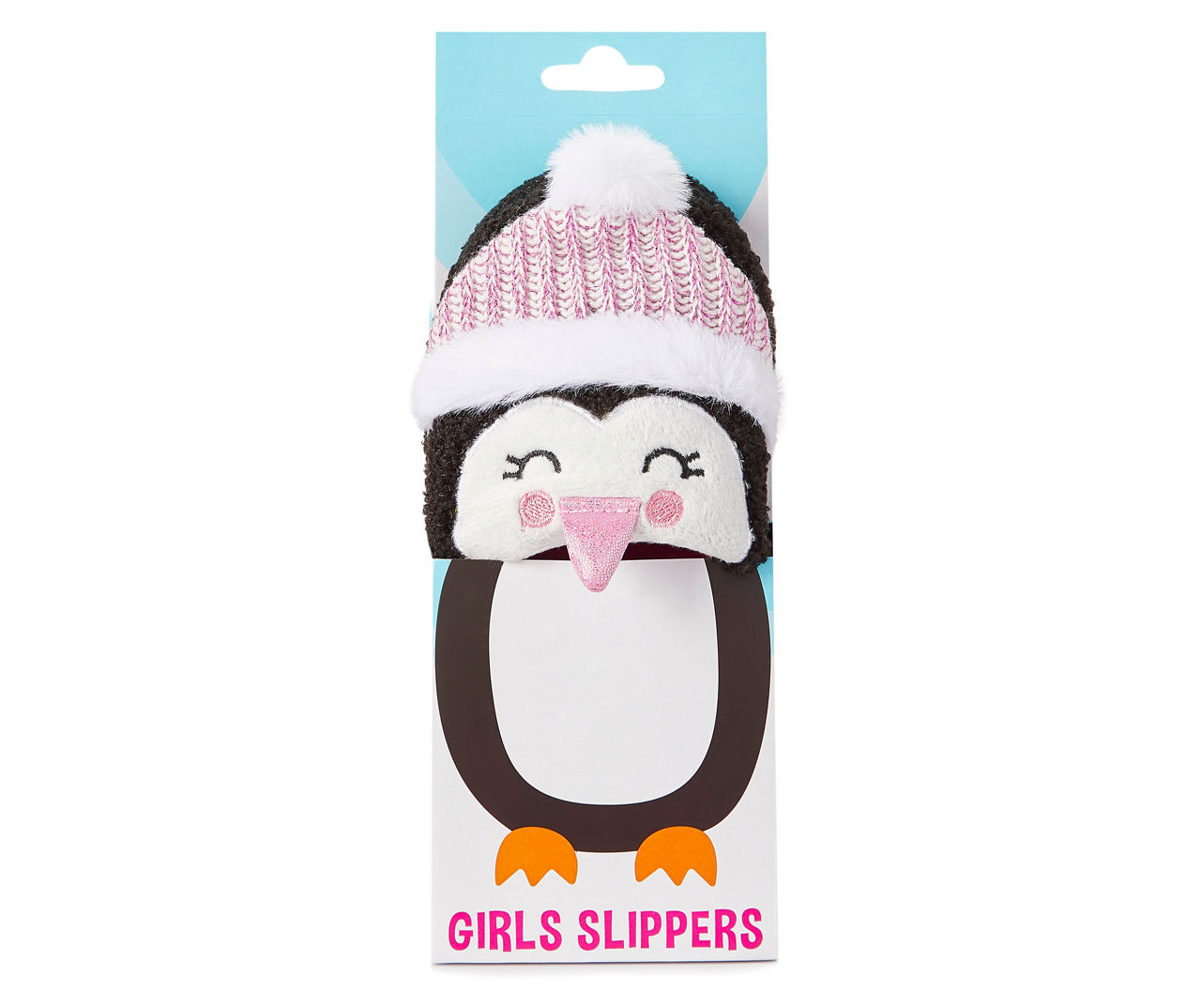 Girls penguin hot sale slippers