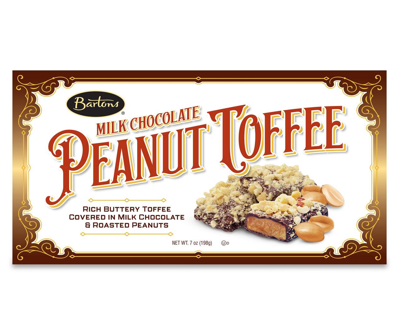 Bartons Milk Chocolate Peanut Toffee, 7 Oz. Big Lots