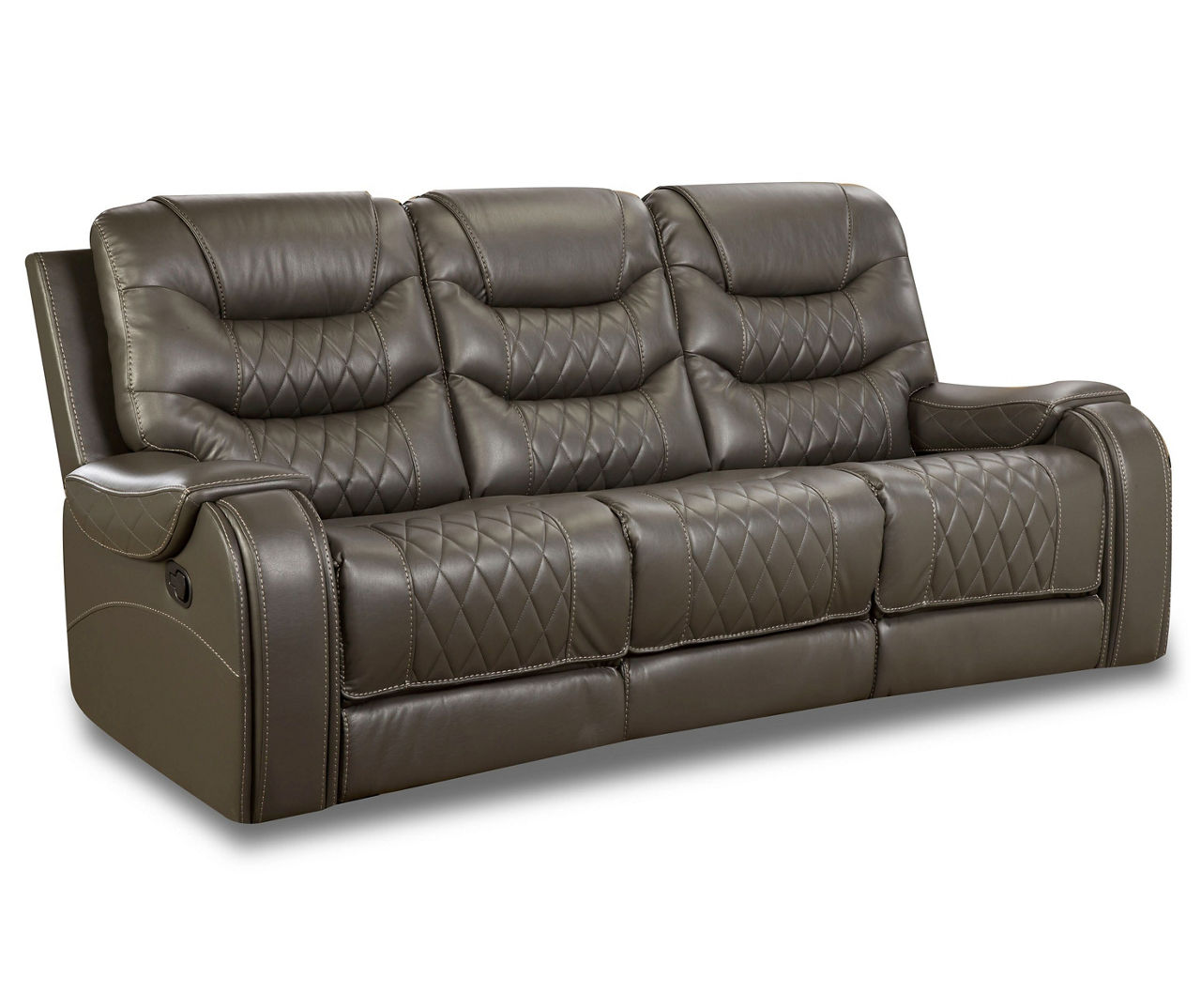 Big lots deals black leather couch