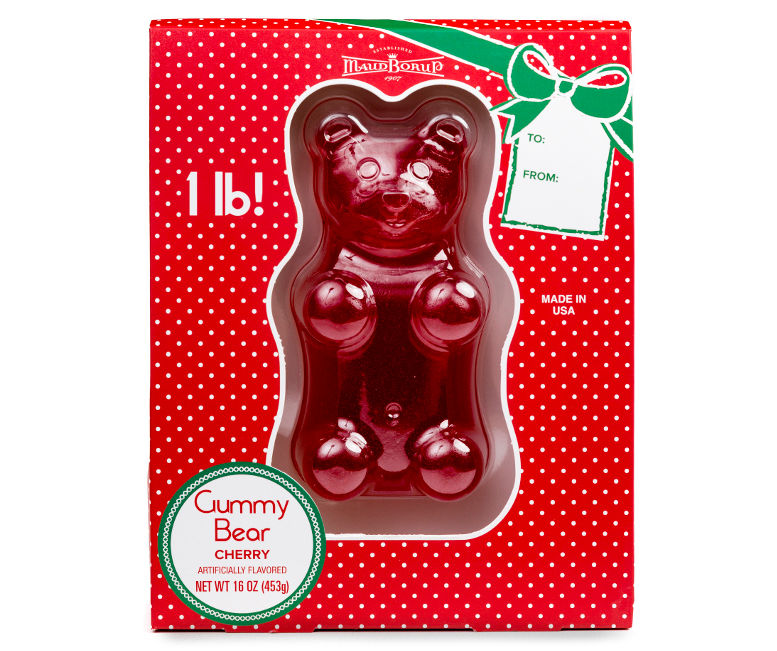 Maud Borup Giant Gummy Bear 1lb, Gift Set