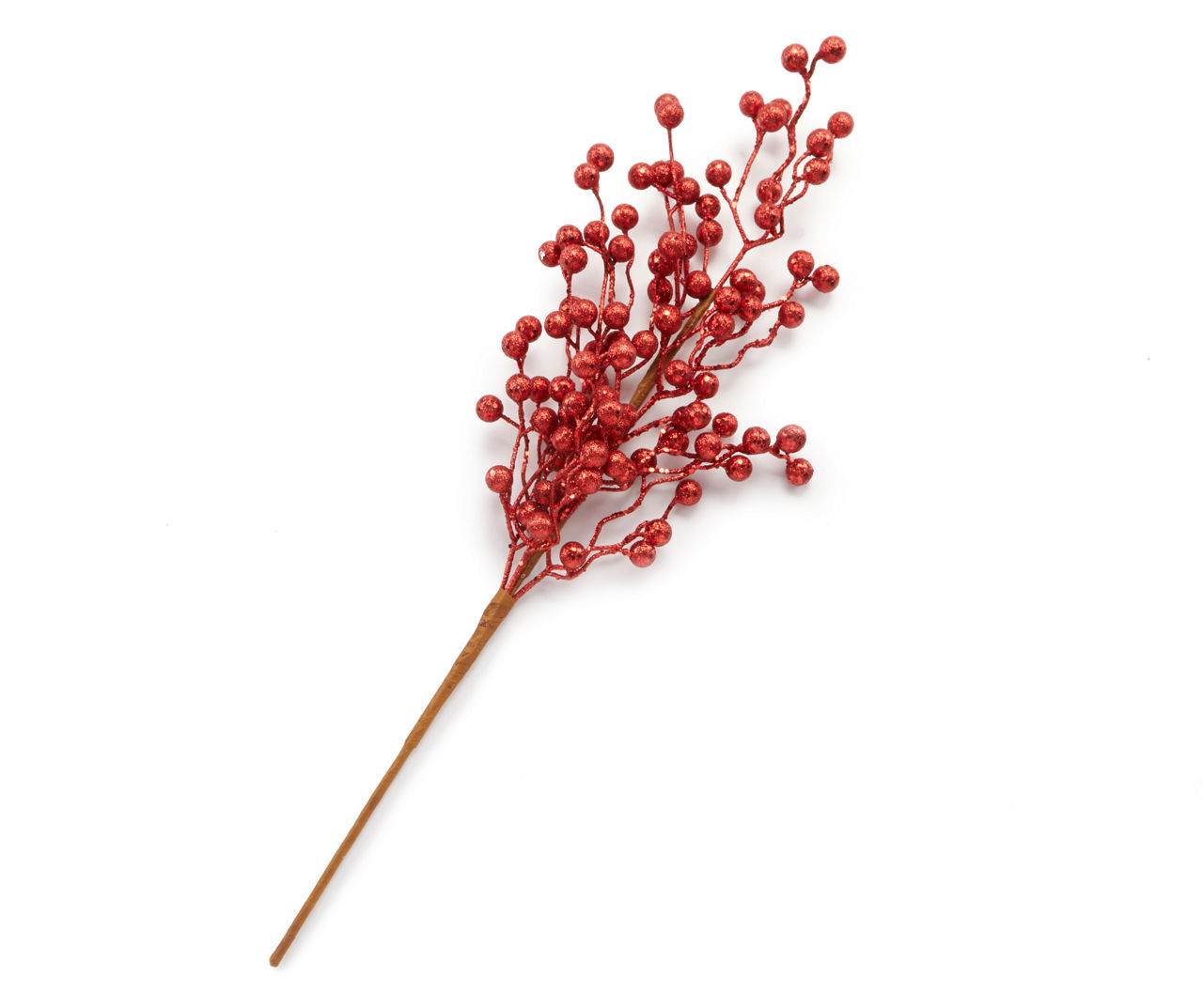 Winter Wonder Lane Red Glitter Berry Stem 