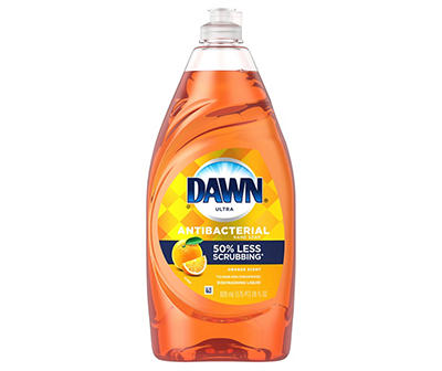 Dawn Ultra Antibacterial Dishwashing Liquid Dish Soap, Orange Scent, 28  fl oz