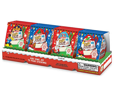 Christmas Egg Candies, 4-Pack