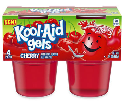 Cherry Kool-Aid Gels, 4-Pack