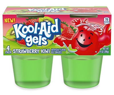 Strawberry Kiwi Kool-Aid Gels, 4-Pack