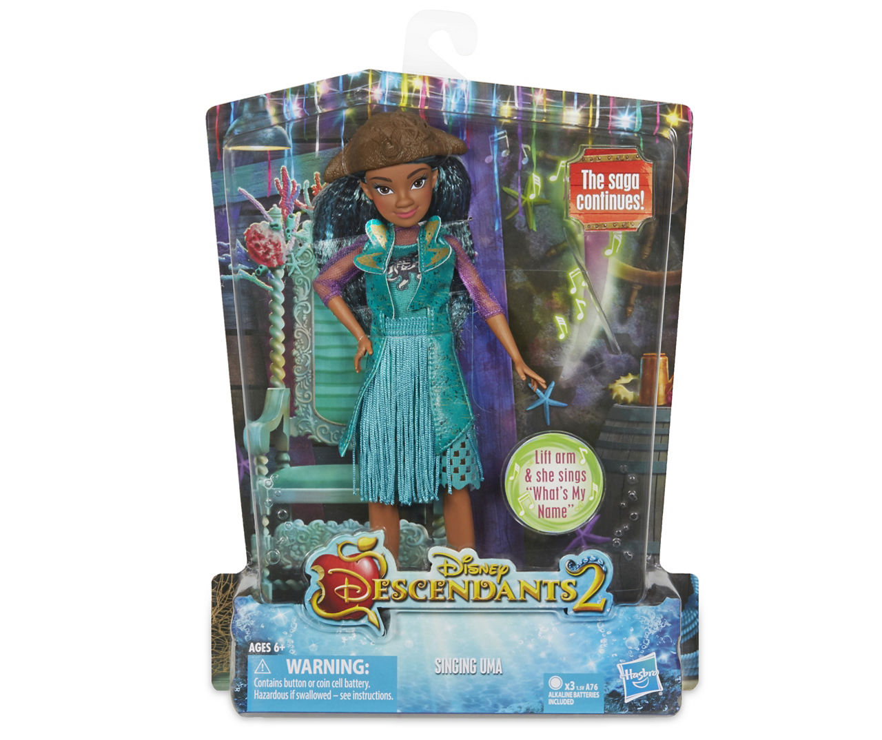 Disney Descendants 2 Doll Uma Daughter of Ursula Isle of the Lost